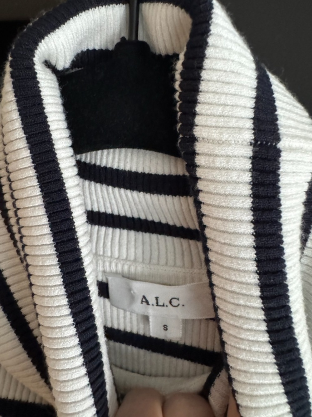 A.L.C. Ribbed Turtleneck - Picture 4 of 5